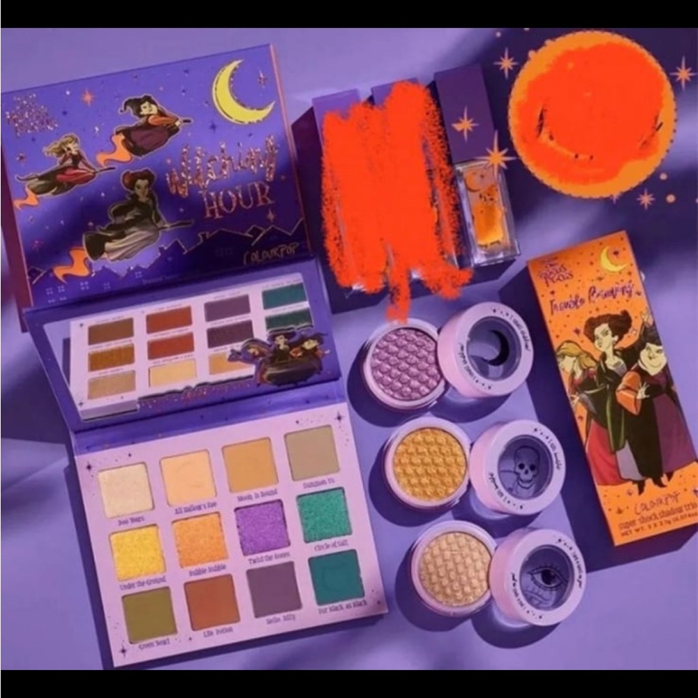 Colourpop X Hocus pocus makeup bundle